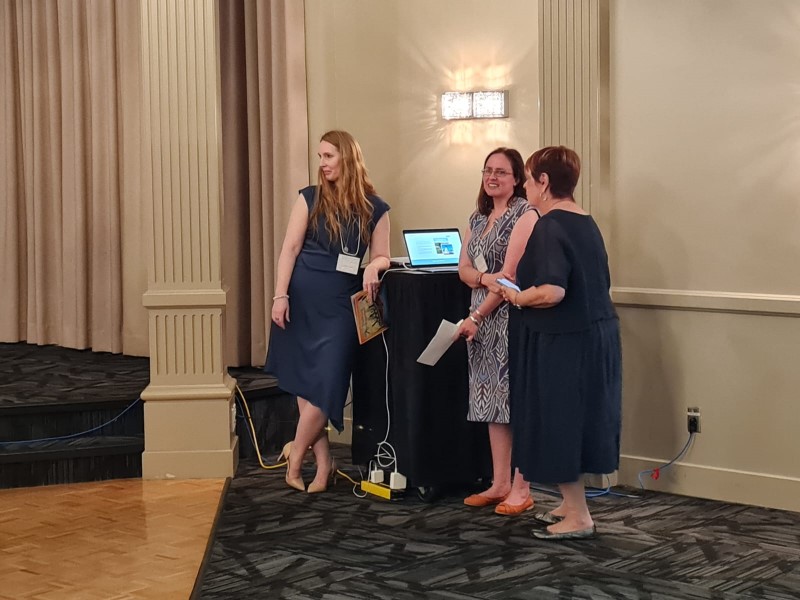 Karlee Zelmer, Sayward Wilkinson Blanc & Laurie Androsoff Karlee Zelmer, Sayward Wilkinson Blanc & Laurie Androsoff